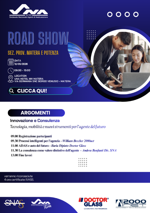 Tour tecnico Matera Potenza